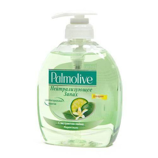 Рідке мило-крем Palmolive лайм нейтралізатор запаху з дозатором 300 мл (52078z)