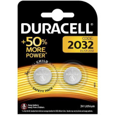 Батарейка CR-2032 2шт Duracell 3V літієва Китай