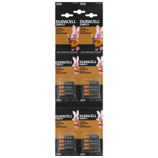 Батарейка ААА 16шт Duracell Simply 1.5 V LR03 алкалінова Китай