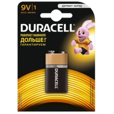 Батарейка крона Duracell Basic 9V 6LR61 1шт алкалінова Малайзія