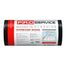 Пакети для сміття Pro service чорні 70х110см 22мк 120л 20шт
