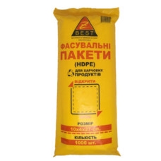 Пакети фасувальні 10/2х4/27 1000 штук