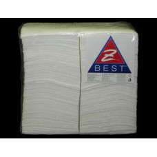 Серветки барні Z-Best Економ білі 23*23см 400шт