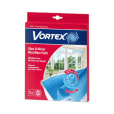 Серветка мікрофібра для скла дзеркал Vortex 35*35 см