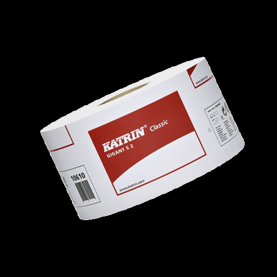 Папір туалетний Katrin 2-шаровий целюлоза d 19см 200м (30889z)