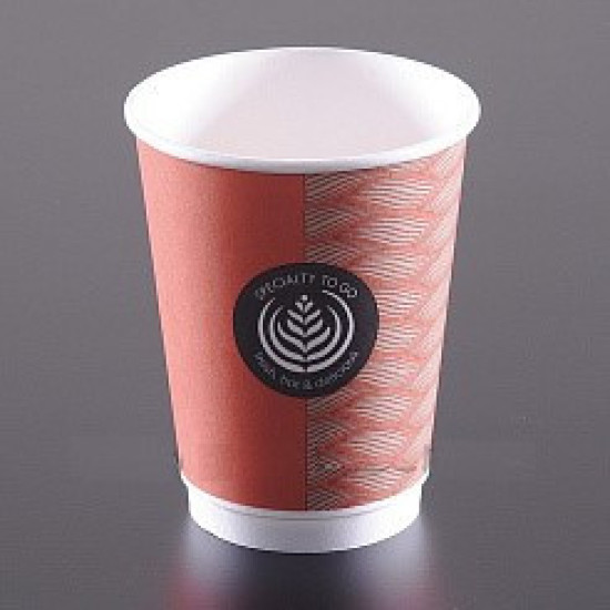 Стакани для кави Huhtamaki DW12 Coffee-to-go 350 мл 25 шт паперові (41746п)