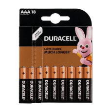 Батарейки ААА 18шт Duracell Basic 1.5V LR03
